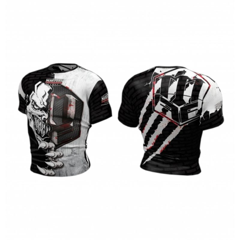 Masters training shirt MFC DARK SIDE "BLACK SCRATCH" M 06324-M