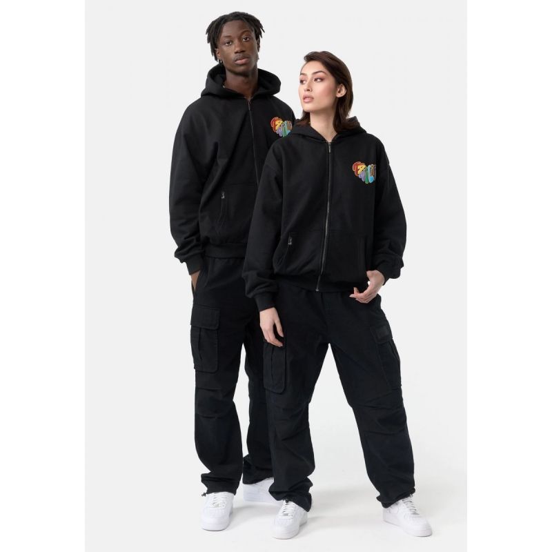 Karl Kani Woven Signature Kani Life OS Full Zip Hoodie 6021416
